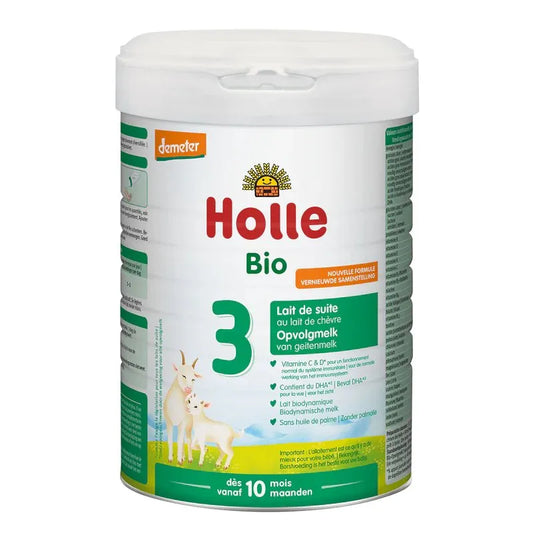 Holle 3 Organic Infant Goat Milk Follow-on Formula 800 g